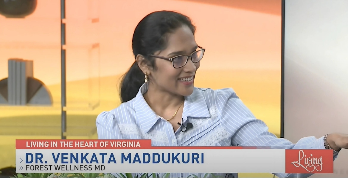 Dr. Venkata Maddukuri of Forest Wellness providing explaining detail of process and bevefits of Nouvaderm Laser Skin Resurfacing